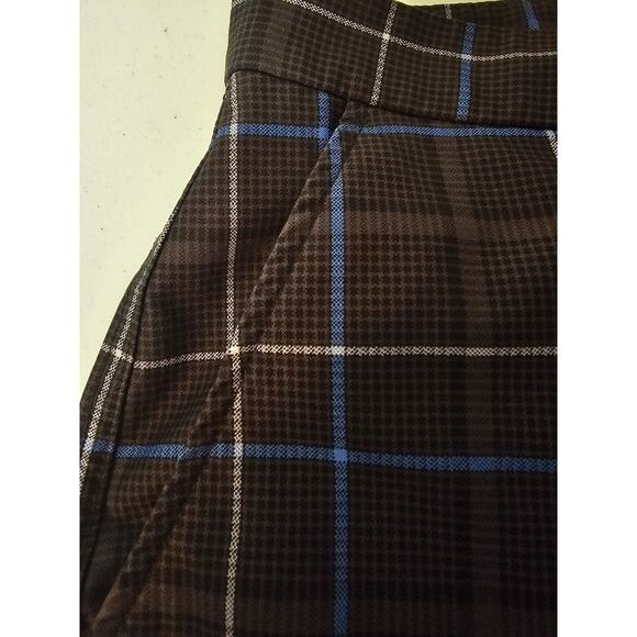 Cypress Club Men's Flat Front Blue Plaid Vacation Golf Walking Shorts Size 38 - Picture 3 of 6